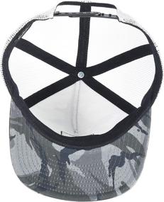 img 1 attached to RVCA Boys Trucker Hat in Black and White - Stylish Accessories for Boys