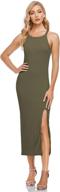 👗 jlcncue causal bodycon dresses sleeveless women's clothing in dresses - chic and comfortable fashion for every occasion! logo