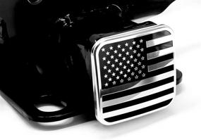 img 2 attached to EVerHITCH США Металлическая накладка флага для прицепа (подходит для размера 2")