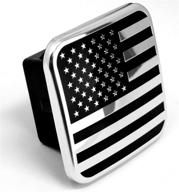 everhitch usa metal flag hitch cover (fits 2&#34 logo