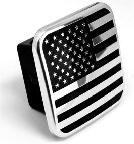 img 4 attached to EVerHITCH США Металлическая накладка флага для прицепа (подходит для размера 2")