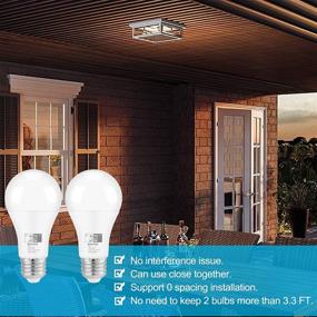 img 2 attached to 🌅 Outdoor Dusk to Dawn LED Light Bulbs by QUALILUX