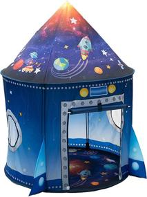 img 4 attached to WillingHeart Astronaut Spaceship Playhouse for Imaginative Children