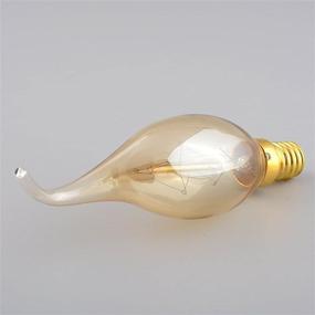 img 3 attached to 💡 Industrial Decorative Incandescent Chandelier for 110-130V Candelabra Electrical System