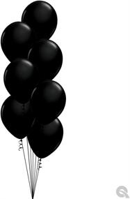 img 1 attached to 🎈 100ct Qualatex 11" Onyx Black Latex Balloons by Pioneer Balloon Company - Ultimate SEO-Enhanced Product Name!