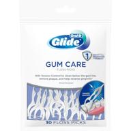 🦷 oral-b glide floss picks-30 count (pack of 6): convenient dental care for easy flossing logo