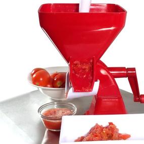 img 1 attached to 🍅 Effortlessly Extract Fresh Tomato Puree with Norpro 1952 Jumbo Tomato Press, Red