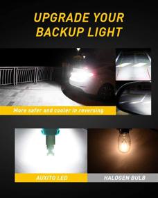 img 2 attached to 🔆 AUXITO 912 921 T15 LED Bulbs: Error-Free, 2000 Lumens Brightness, 9-SMD CSP, Plug and Play - Ideal for Backup Reverse Lights, 6500K White (Pack of 2)