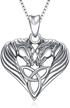 necklace sterling pendant jewelry oxidized logo