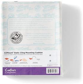 img 4 attached to 🔲 Crafter's Companion - EZMount Static Cling Mounting Cushion 10 Pack - Gray Foam (8.5 x 11 Inches): Perfect for Crafting Projects