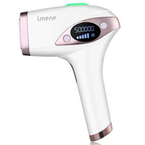 img 4 attached to 💁 Laser Hair Removal Device by IMENE 500,000 Flashes IPL with Upgrade Ice Compress - Safe & Comfortable Hair Remover for Women & Men, Home Use Bikini line, Legs, Arms, Armpits