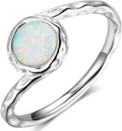 exquisite 925 sterling silver fire opal wedding engagement solitaire ring logo