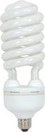 💡 satco s7338 55w (250w) cfl bright white bulb: ultra-bright 3700 lumens, 4100k cool white, medium base логотип