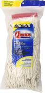 🧹 efficient cleaning solution: quickie all purpose cotton wet mop refill (pack of 3) logo