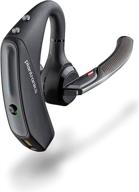 plantronics voyager 5200 (poly) - bluetooth over-the-ear (monaural) headset - cell phone compatible - noise canceling - charger not included logo