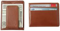 💼 stylish & secure: sw 936 t leather magnetic money wallet logo