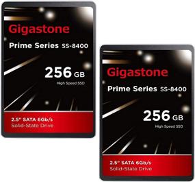 img 4 attached to 💻 Gigastone 256GB 2.5" Внутренний SSD 2-Pack: Мощные твердотельные диски SATA III 6Гб/с 2.5 дюйма 7 мм, скорость чтения до 550 МБ/с.