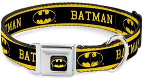 img 4 attached to Collar Seatbelt Buckle Batman Stripe