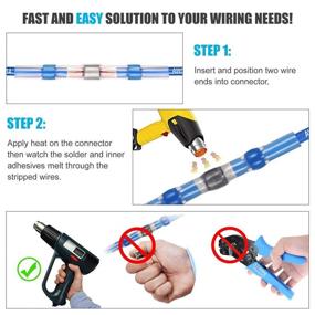 img 1 attached to 💧 Kuzavtye Connectors: Ultimate Waterproof Insulated Electrical Solution