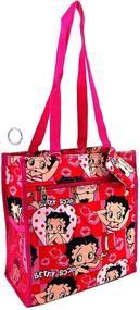 img 3 attached to Betty Boop Medium Shopper Black Women's Handbags & Wallets for Shoulder Bags