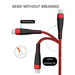 img 1 attached to ⚡ Braided Charging Compatible: CTOLZEN Charger for Efficient Power Delivery