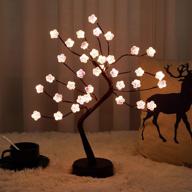 firefly bonsai tree light artificial home decor and artificial plants & flowers логотип