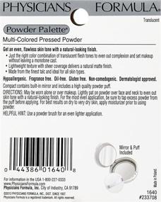 img 2 attached to Physicians Formula Translucent Powder Palette - Color Corrective Multi-Colored Pressed Powder, 0.3 Ounce