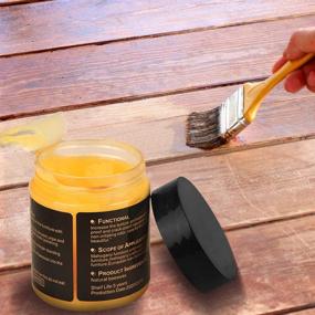 img 2 attached to Revitalize and Protect Wood with 🪵 4 Pack Wood Seasoning Beewax and Furniture Polish