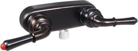 img 1 attached to Phoenix Faucets PF223541 Catalina Rubbed Bronze Two-Handle 4-Inch Shower Valve with Vacuum Breaker