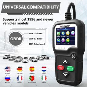 img 2 attached to 🔍 Beefix OBD2 Scanner: Automotive Fault Code Reader for Check Engine Light - All OBD II Protocol Cars Since 1996