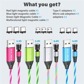 img 3 attached to ⚡ Magnetic FOCYO Rotating Charger with Fast Charging Capability