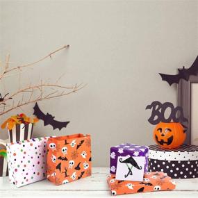 img 1 attached to 🎃 ASTARON 90 Sheets Halloween Pattern Paper Set 5.5 x 8.2 inches - Decorative Paper Craft Decoration, 10 Styles - Ideal for SEO