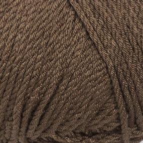 img 3 attached to 🧶 La Mia Diamond Worsted Medium Yarn - 3 Skeins, 10.5 Oz Total, 3.5 Oz (100 g) / 229yd (210m), 70% Acrylic 30% Microfiber, Super Soft Brown Yarn Ideal for Amigurumi - L158