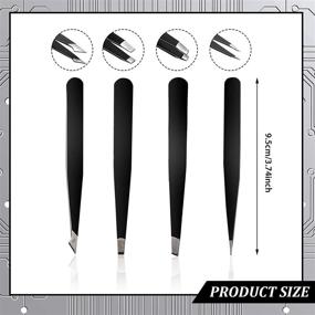 img 1 attached to Complete Set of 12 Metal DIY Model Kits: Long Edge Bending Tools, Tab Twisting Tool, Bend Assist Tool, Clipper, Tweezers for 3D Metal Jigsaw Puzzles Assembly