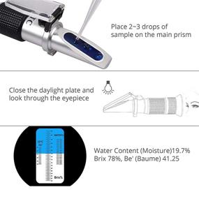 img 1 attached to 🔍 High-precision Autoutlet Refractometer: Accurate Moisture Measurement for Beekeeping and Condensed Products