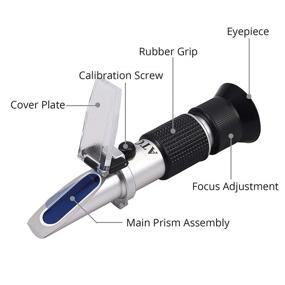 img 2 attached to 🔍 High-precision Autoutlet Refractometer: Accurate Moisture Measurement for Beekeeping and Condensed Products