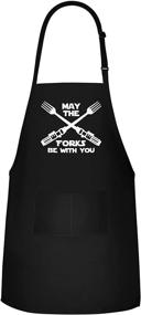 img 2 attached to May The Forks Be With You: A Hilarious Apron for Movie Fans and Cooks!