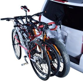 img 1 attached to 🚲 Efficient Bike Transportation: Malone Runway HM3 OS 1.25" & 2" Hitch-Mount 3-Bike Carrier