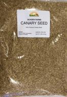 schoen farms premium canary seed for birds (5 🐦 lbs) - nutrient-rich avian feed for optimal health and vitality logo