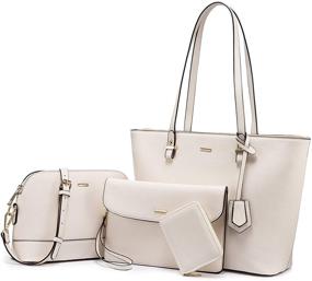 img 4 attached to Stylish Women's Handbags & Wallets: Shoulder Satchel Purse Collection