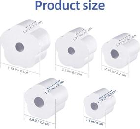 img 3 attached to 🥤 Cup Tumbler Turner Foams Set - 5 Piece Tumbler Foam for 3/4 Inch PVC Pipe | Fits 30 oz, 20 oz, 16.9 oz, 12 oz, 10 oz Tumbler & Water Bottles - 25 oz, 17 oz, 12 oz Cola Shaped | White