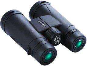 img 3 attached to Portable Waterproof 12x42 Binoculars for Adults: HD Clear Vision & Low Light Night Vision. Perfect for Bird Watching, Hunting with Upgraded Phone Adapter