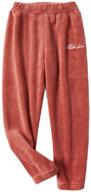 little winter cotton bottom trousers girls' clothing and active logo
