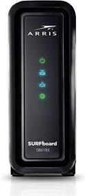 img 1 attached to Renewed Arris Touchstone 16x4 SB6183 DOCSIS 3.0 Cable Modem - Black