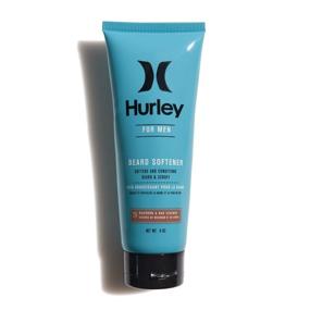 img 3 attached to 🧔 Hurley Men's Beard Softener: Intense Conditioning for Softer, Moisturized Beards - 4oz, Bourbon and Oak