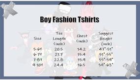 img 1 attached to Funkin Game Boys Shirts: Explore Exciting Game Character Tops for Kids 5-10Y