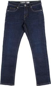 img 4 attached to 👖 Edgy Distressed CULTURA Skinny Jeans: Trendy Boys' Clothing for Teens