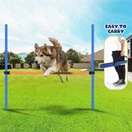 🐶 pawise adjustable height dog agility exercise training equipment - pet jumping ring & obstacle course for interactive dog training - enhance your dog's skills with interactive toys logo