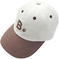 🧢 boys baseball hats for kids: outdoor athletic sun protection caps for baby child 2-8t, perfect for travel logo