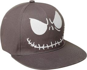 img 4 attached to 🎃 Disney Men's Nightmare Before Christmas Hat – Jack Skellington Baseball Cap, Dad Hat for Enhanced SEO